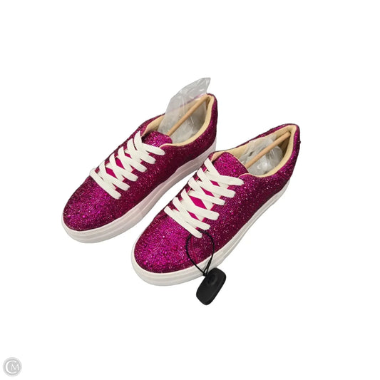 Shoes Flats By Betsey Johnson In Pink, Size: 9.5