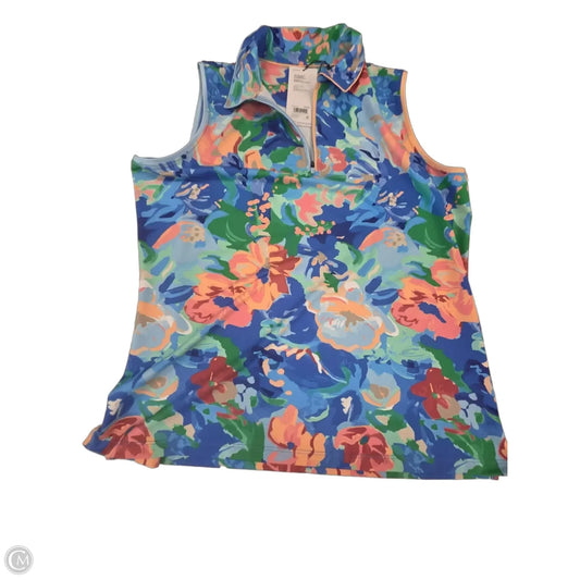 Athletic Tank Top By Walter Hagen In Blue, Size: Xl