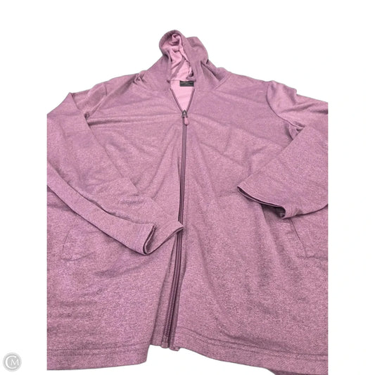 Athletic Jacket By 32 Degrees In Purple, Size: Xxl