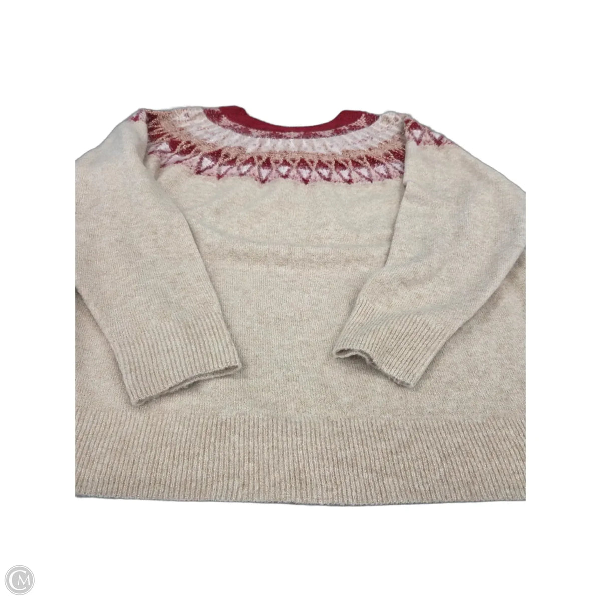 Sweater By Maurices In Tan, Size: Xxl