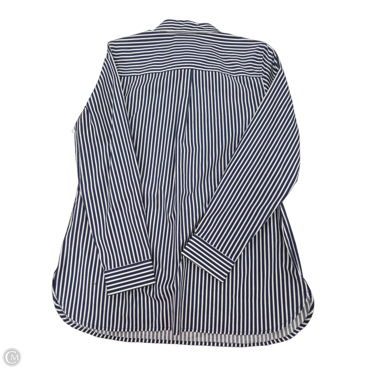 Top Long Sleeve By Talbots In Blue, Size: S