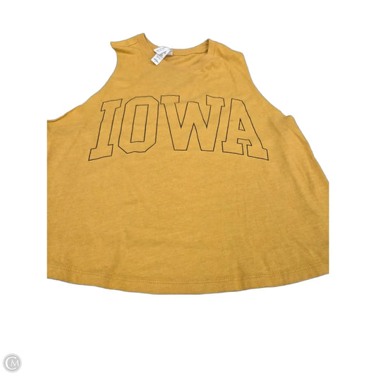 Tank Top By Bella + Canvas In Gold, Size: L