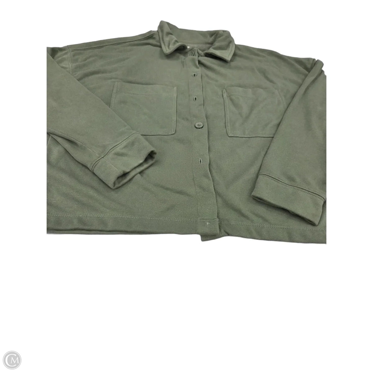 Top 2pc Long Sleeve By Universal Thread In Green, Size: S