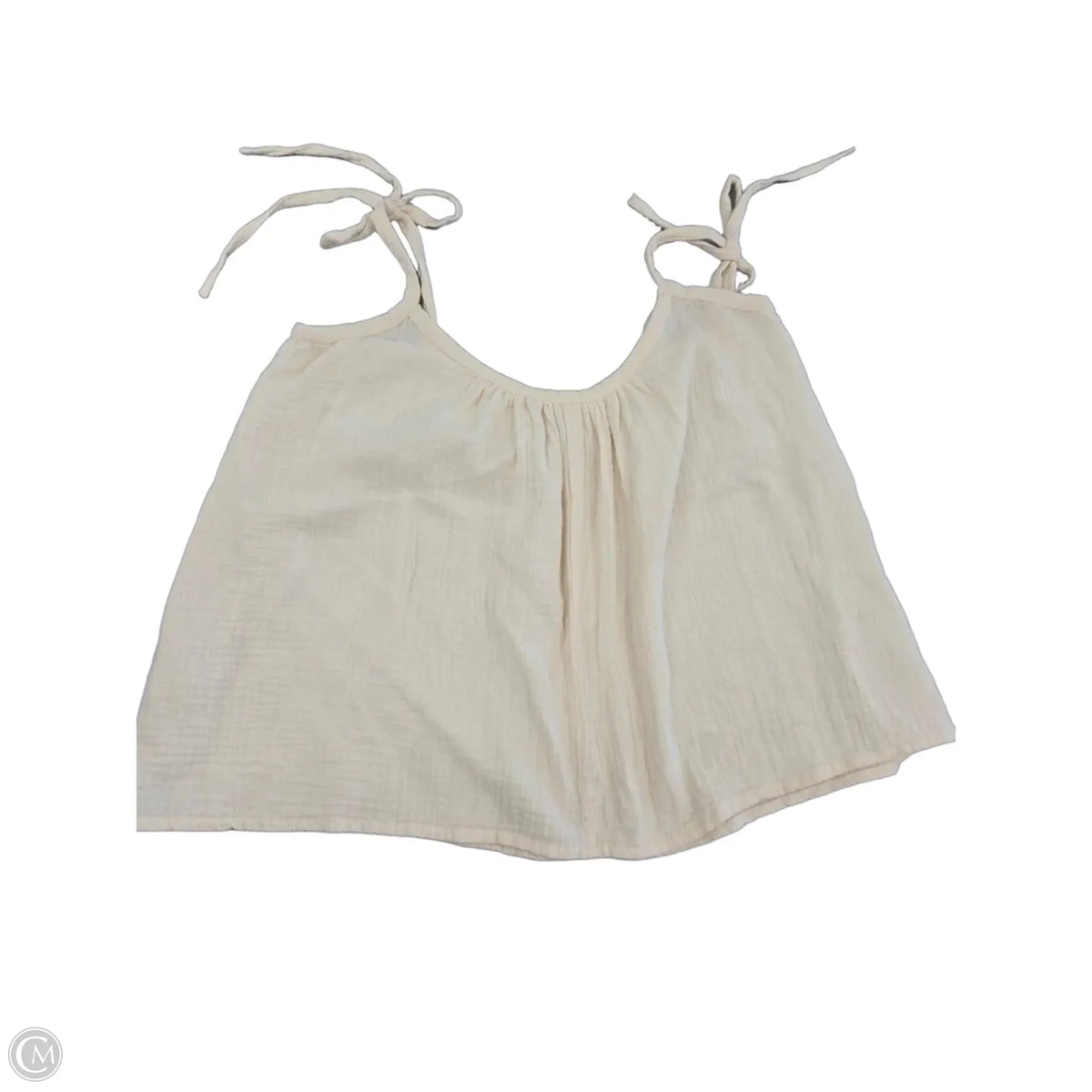 Tank Top By Elan In Ivory, Size: L