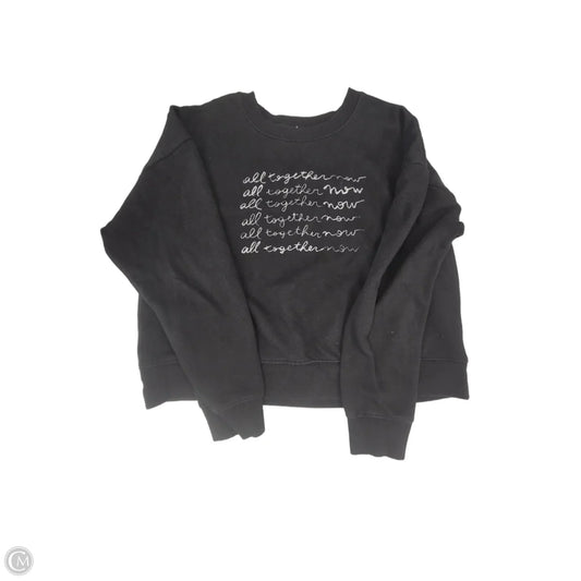 Top Long Sleeve By Maeve In Black, Size: L