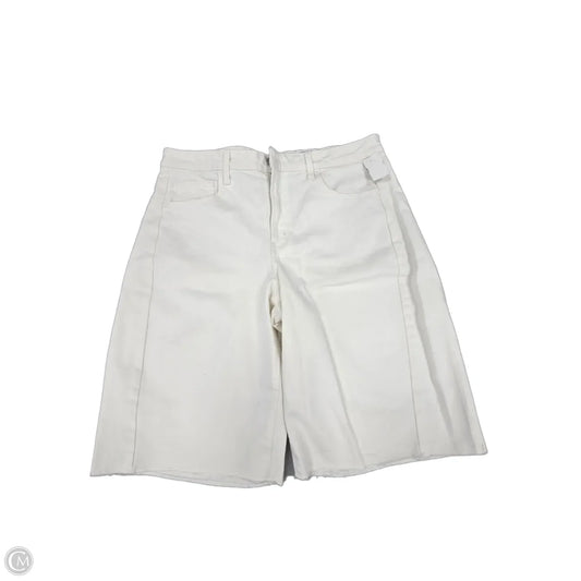 Shorts By Time And Tru In White Denim, Size: 18