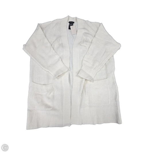 Cardigan By Cme In White, Size: Xxl