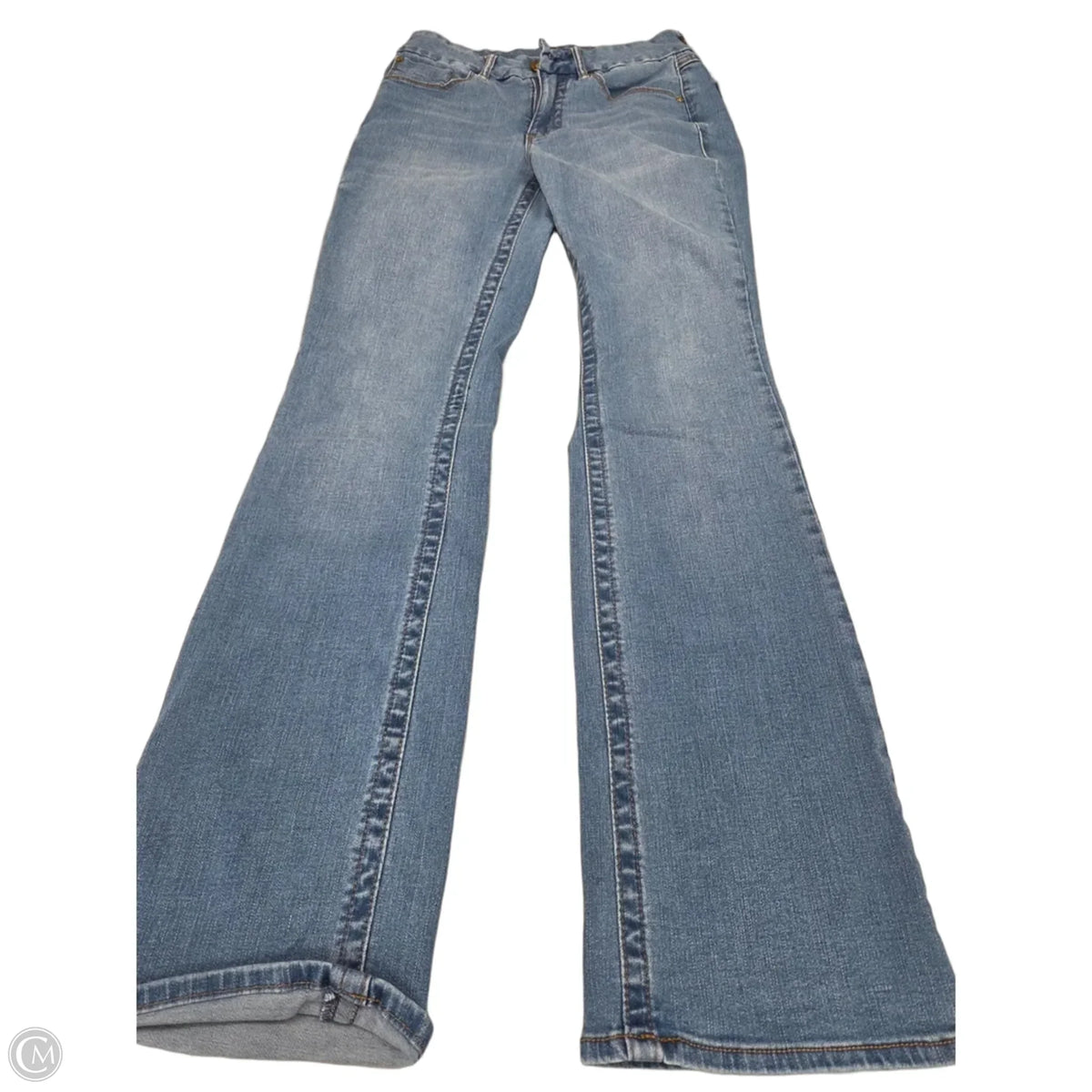 Jeans Boot Cut By Seven 7 In Blue Denim, Size: 6