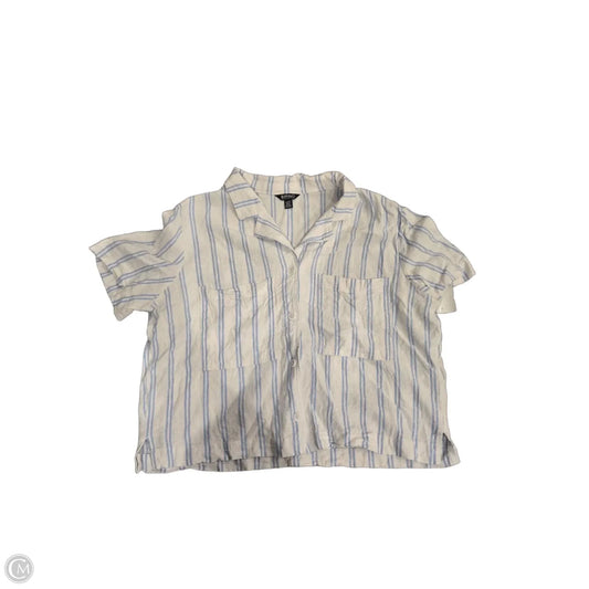 Top Short Sleeve By Buffalo David Bitton In White, Size: L