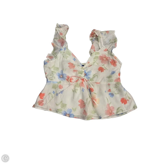 Tank Top By Old Navy In Floral Print, Size: L