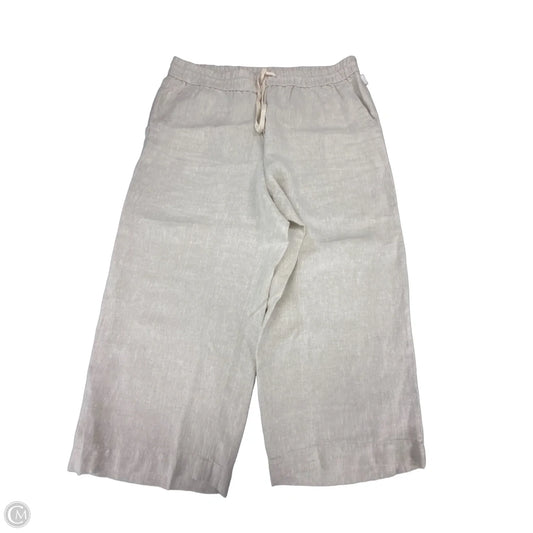 Pants Linen By Talbots In Tan, Size: 16