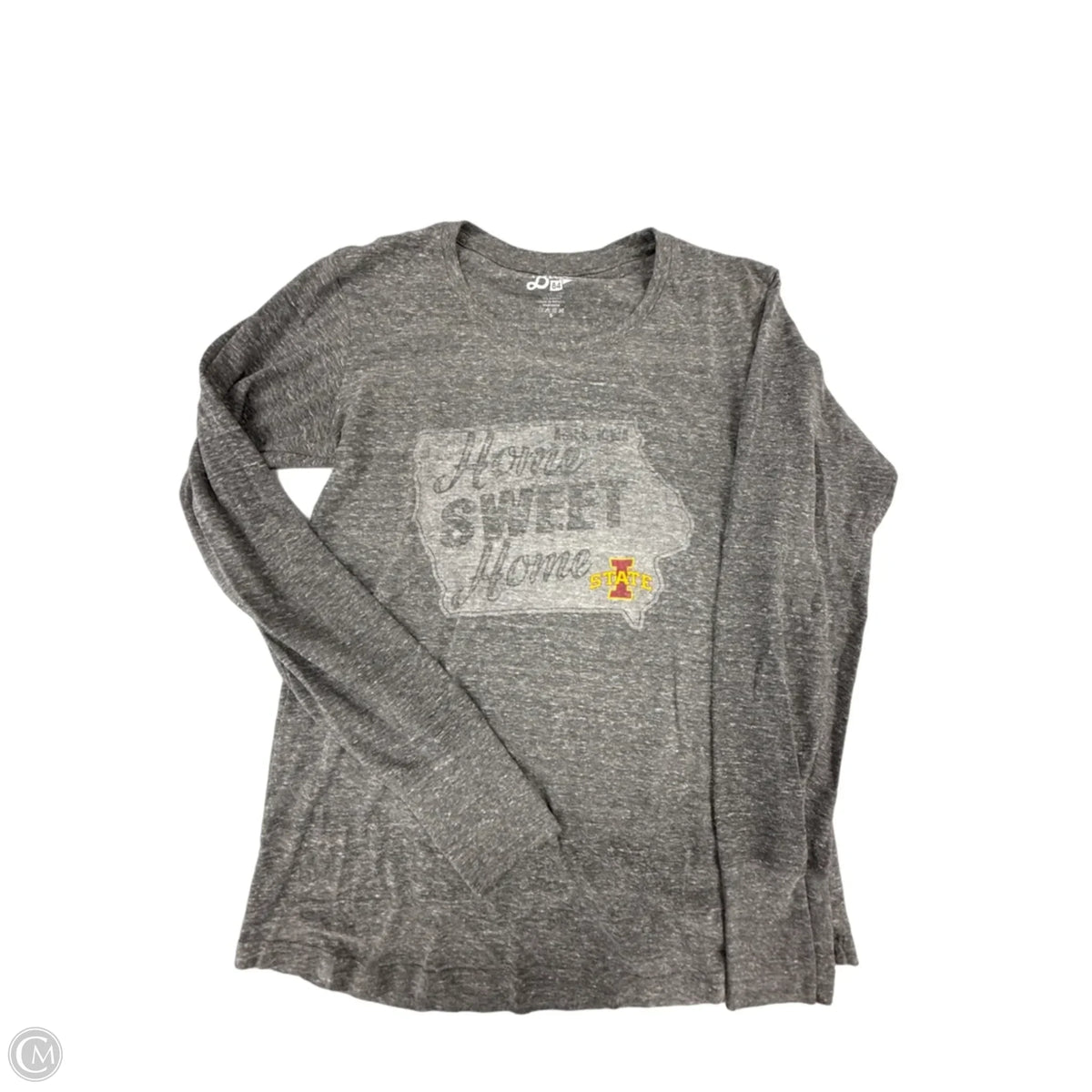 Top Long Sleeve By Blue 84 In Grey, Size: S