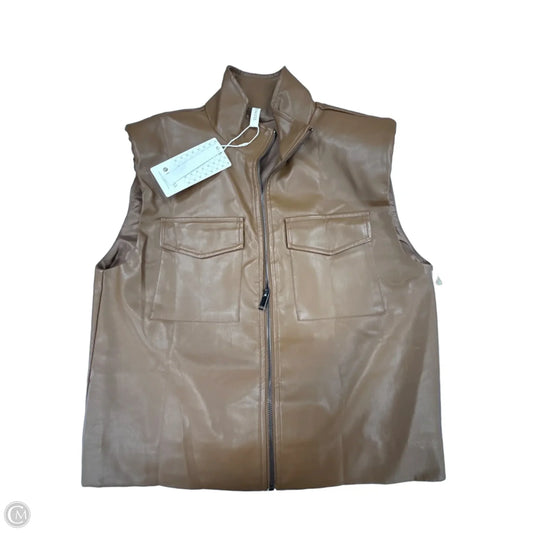 Vest Other By Evaless In Brown, Size: S