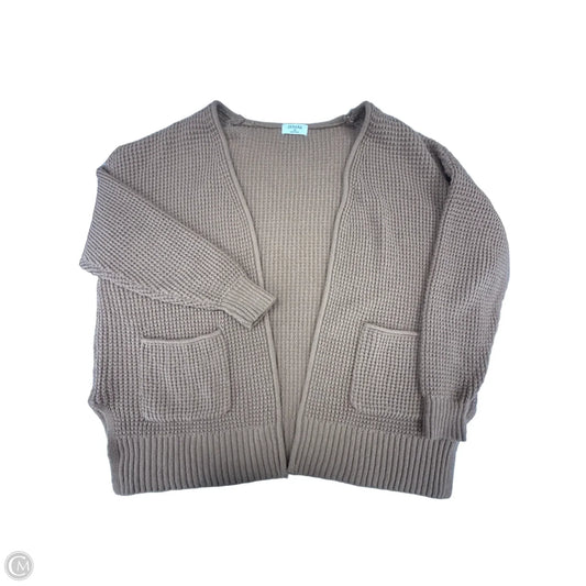 Cardigan By Zenana In Brown, Size: 2x