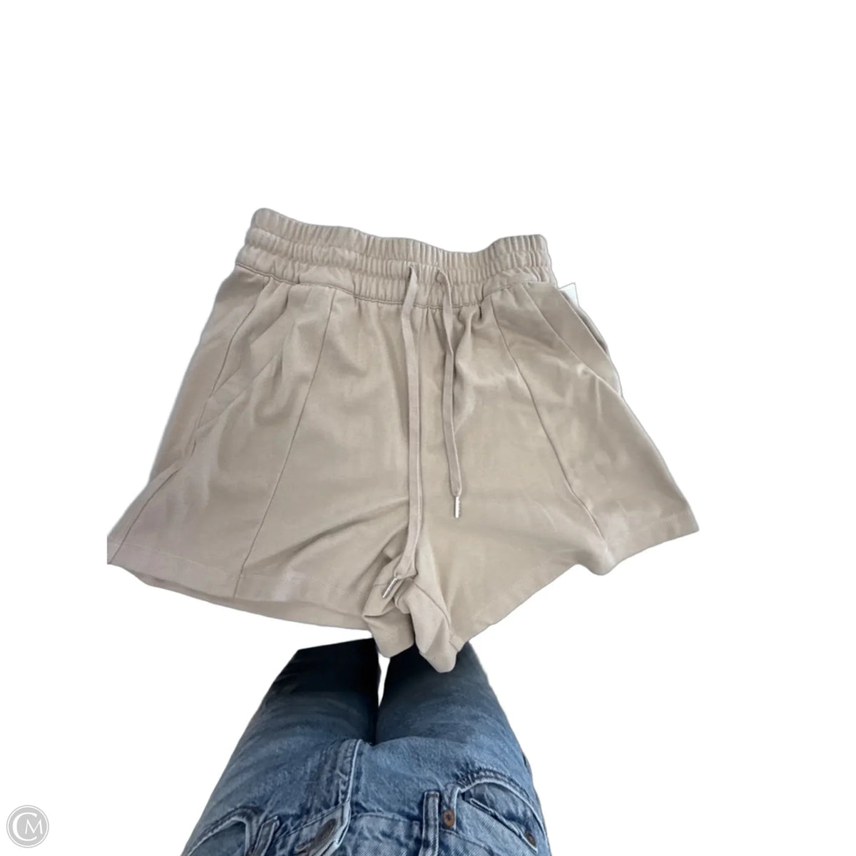 Shorts By Bcbg In Tan, Size: Sp