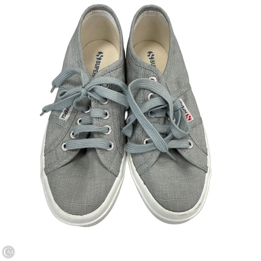 Shoes Sneakers By Superga In Grey, Size: 7.5