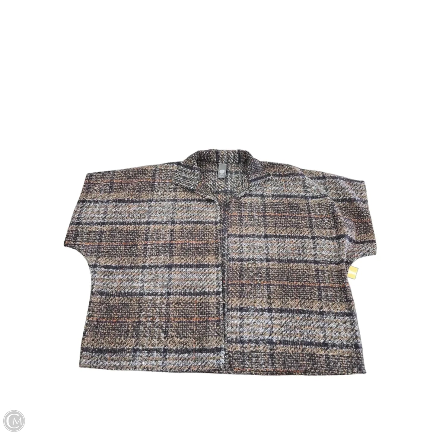 Shawl By Vince Camuto In Plaid Pattern, Size: S