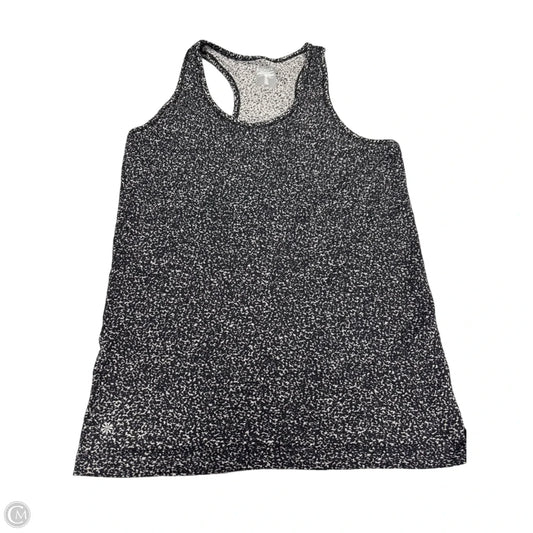 Athletic Tank Top By Athleta In Black & Grey, Size: Xl
