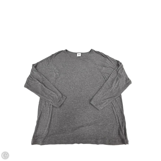 Top Long Sleeve By Cabi In Grey, Size: M