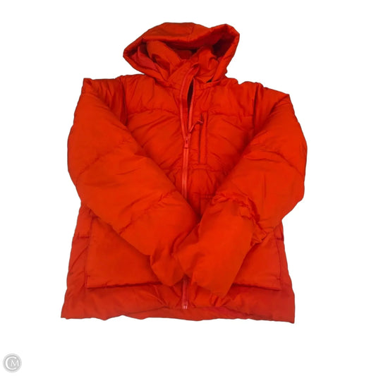 Coat Puffer & Quilted By All In Motion In Orange, Size: S