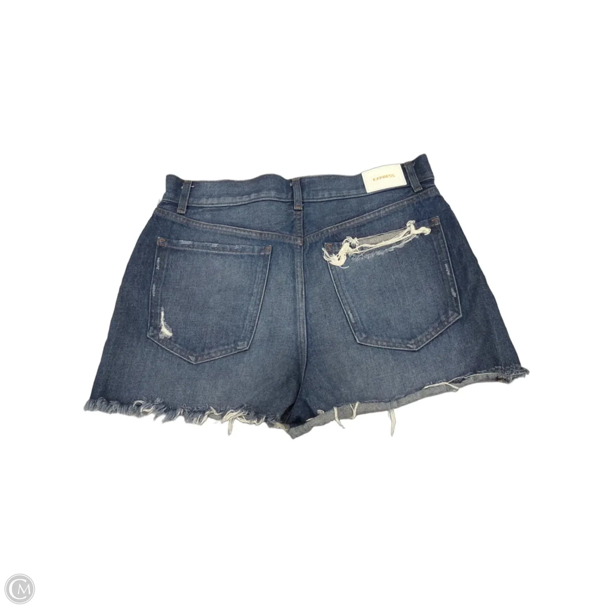 Shorts By Express In Blue Denim, Size: 10