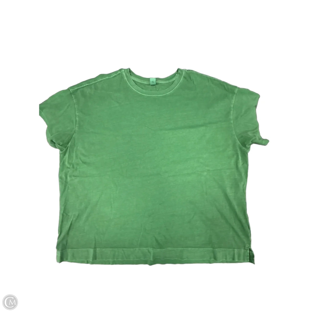 Top Short Sleeve Basic By Old Navy In Green, Size: Xl