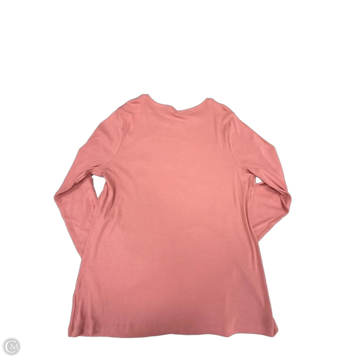Top Long Sleeve Basic By A New Day In Pink, Size: Xxl
