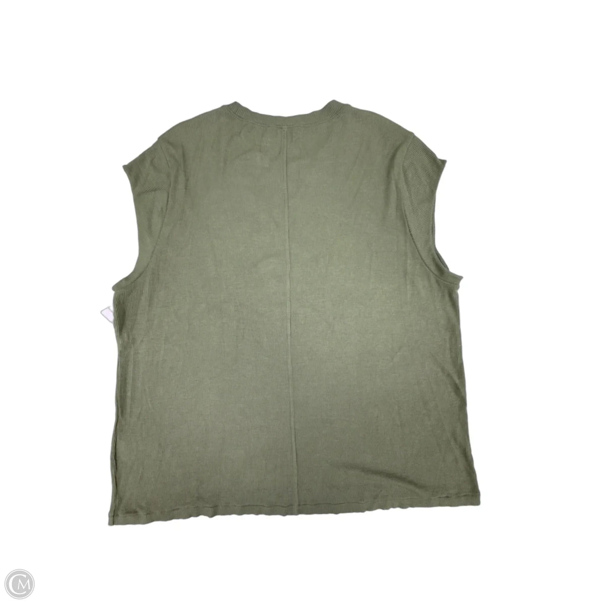 Top Short Sleeve Basic By American Eagle In Green, Size: Xl
