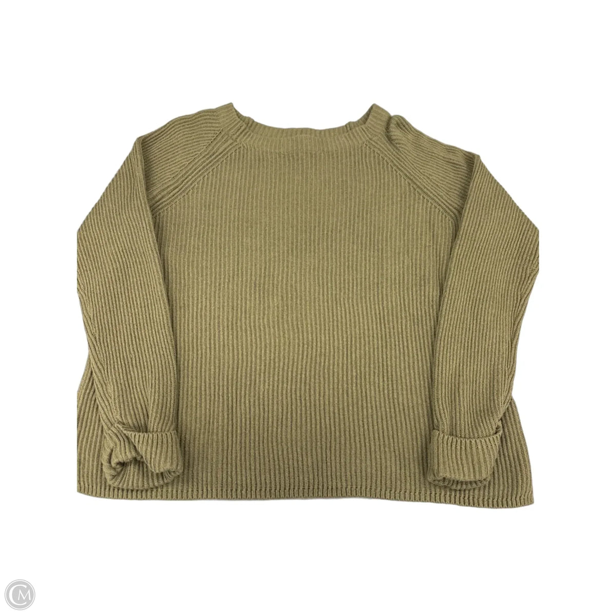 Sweater By Talbots In Green, Size: 1x