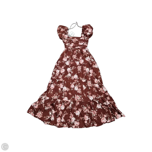 Dress Casual Maxi By Altard State In Brown, Size: XXS