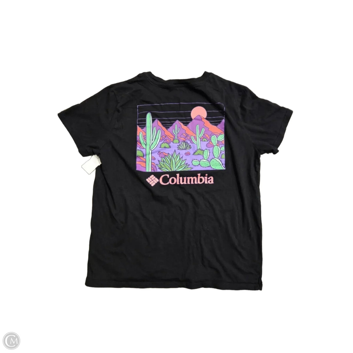 Top Short Sleeve Basic By Columbia In Black, Size: S