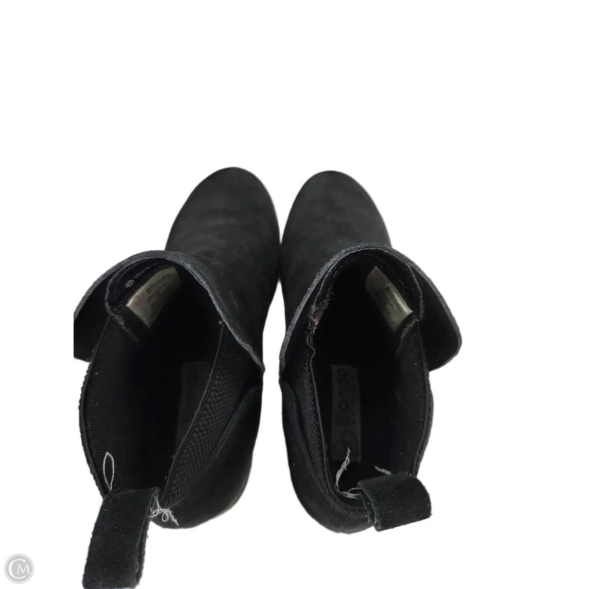 Boots Ankle Flats By Blondo In Black, Size: 7