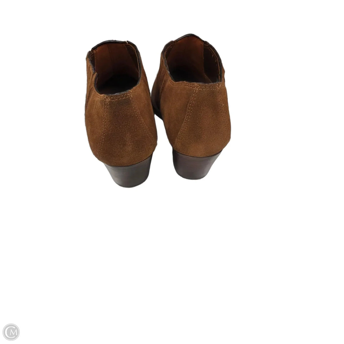 Boots Designer By Coach In Tan, Size: 7
