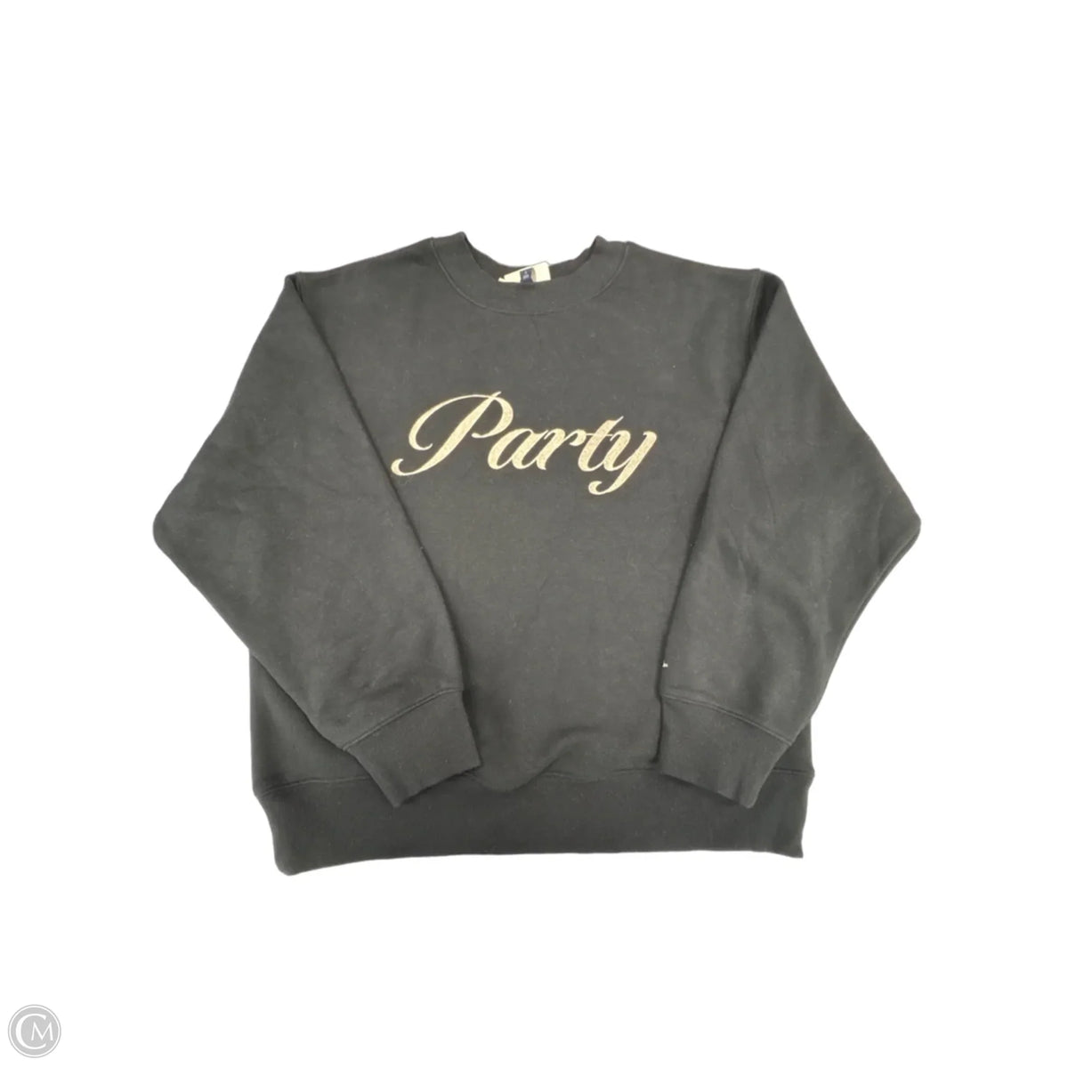 Sweatshirt Crewneck By Universal Thread In Black, Size: S