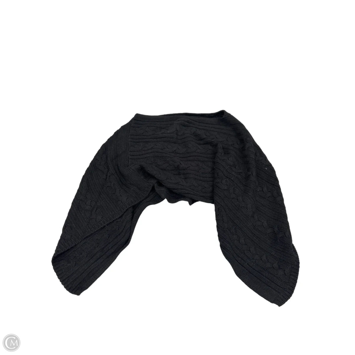 Poncho By Loft In Black, Size: Osfm