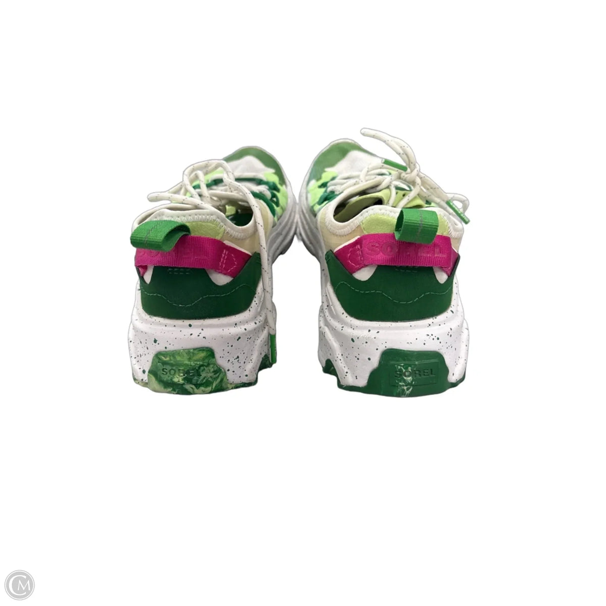 Shoes Athletic By Sorel In Green, Size: 9