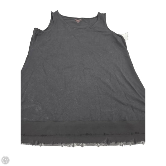 Tank Top By Coldwater Creek In Black, Size: M
