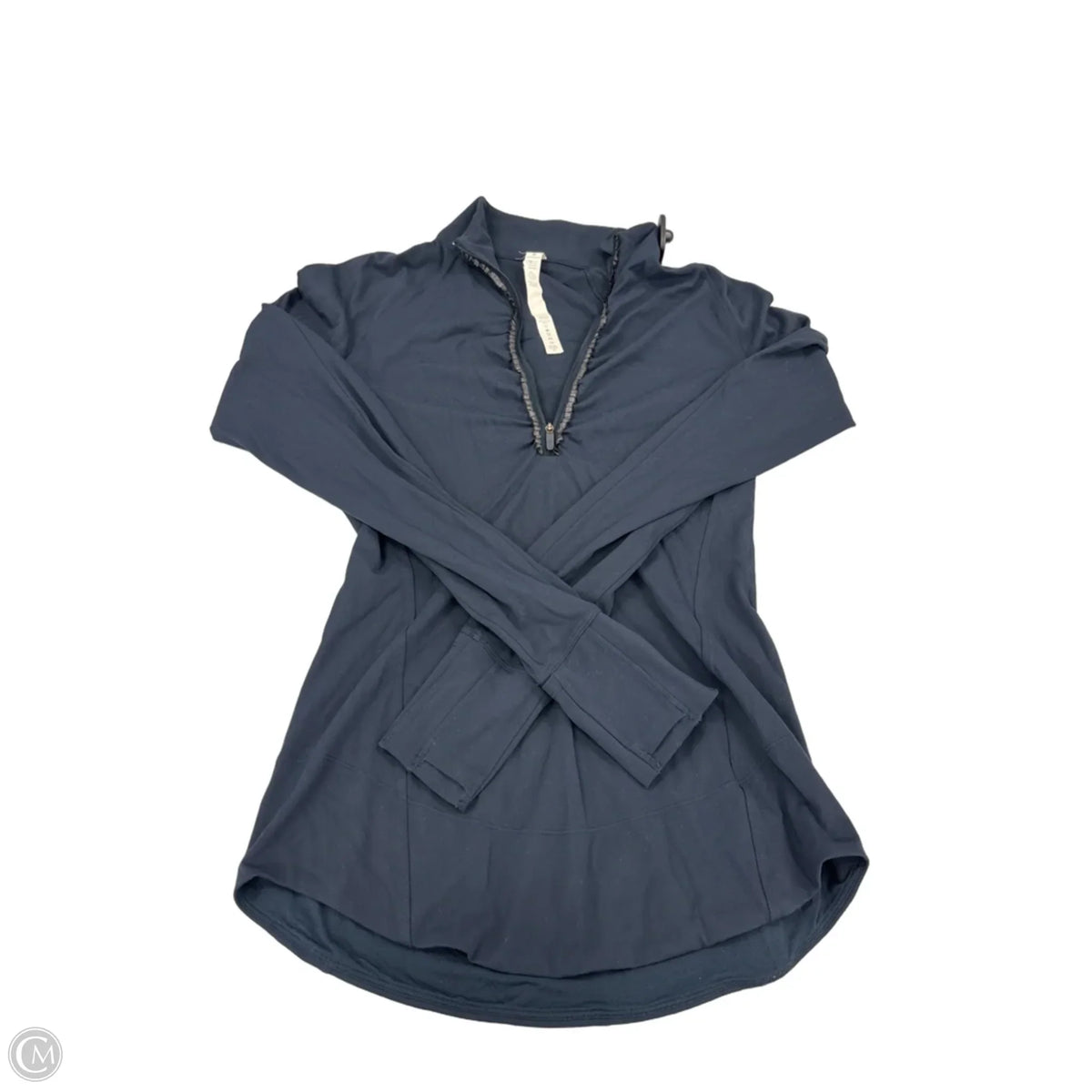 Athletic Jacket By Lululemon In Navy, Size: 6