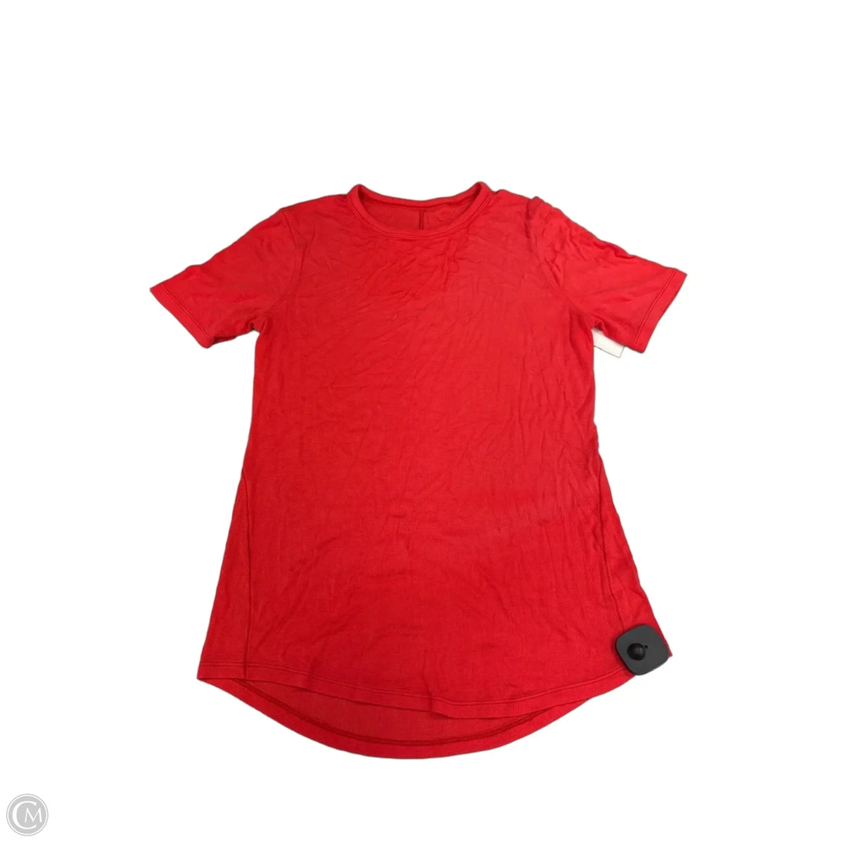 Top Short Sleeve By Lululemon In Red, Size: 0