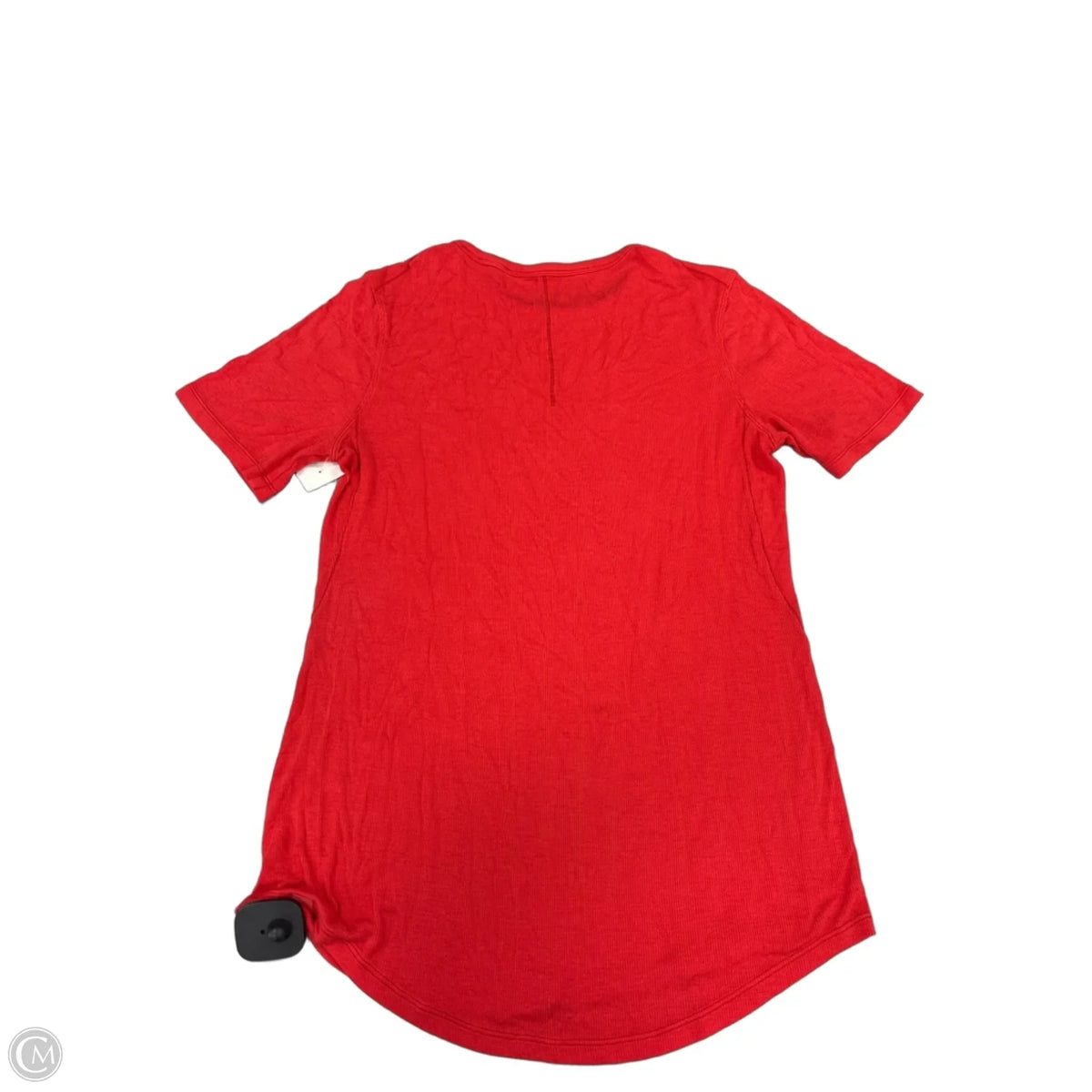 Top Short Sleeve By Lululemon In Red, Size: 0