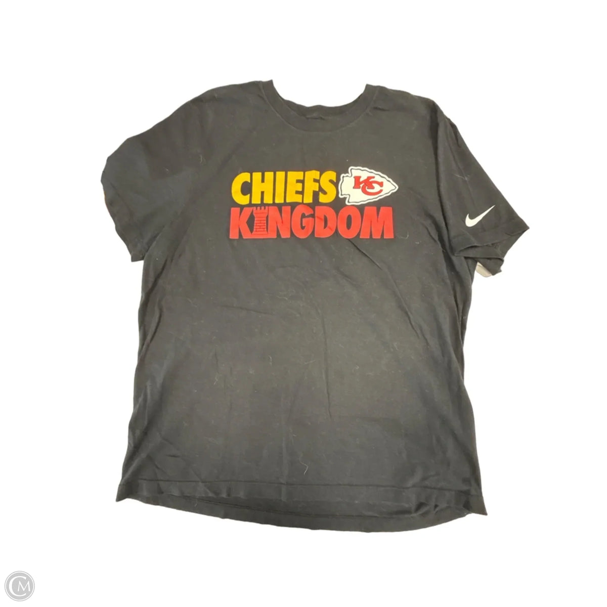 Top Short Sleeve Basic By Nike In Black, Size: Xl