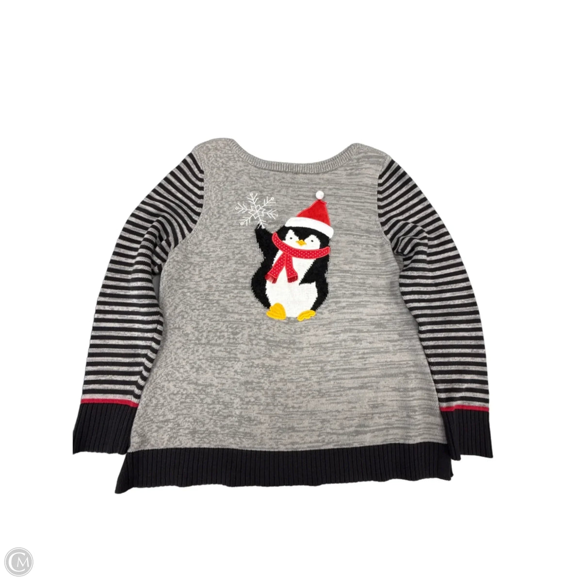 Sweater By Christopher And Banks In Grey, Size: L