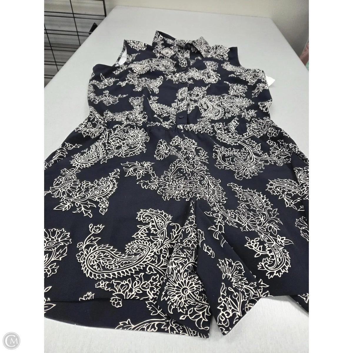 Romper By Ann Taylor In Black, Size: M