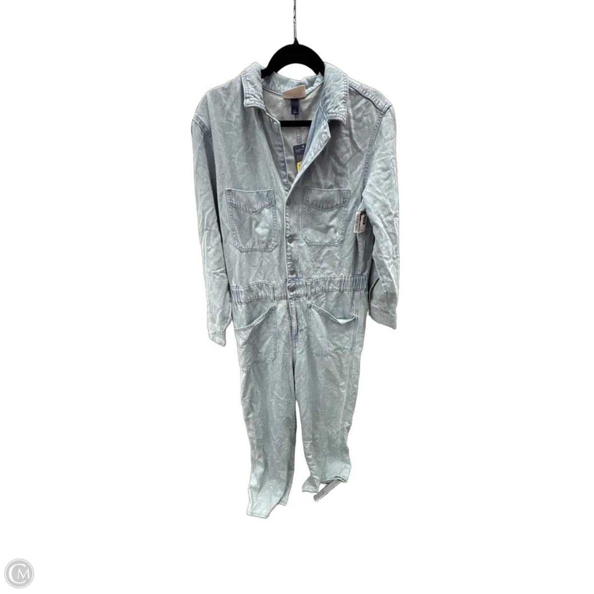 Jumpsuit By Universal Thread In Blue Denim, Size: L