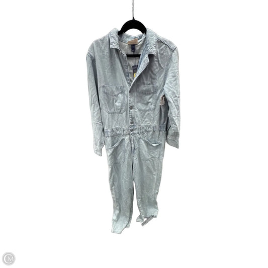 Jumpsuit By Universal Thread In Blue Denim, Size: L