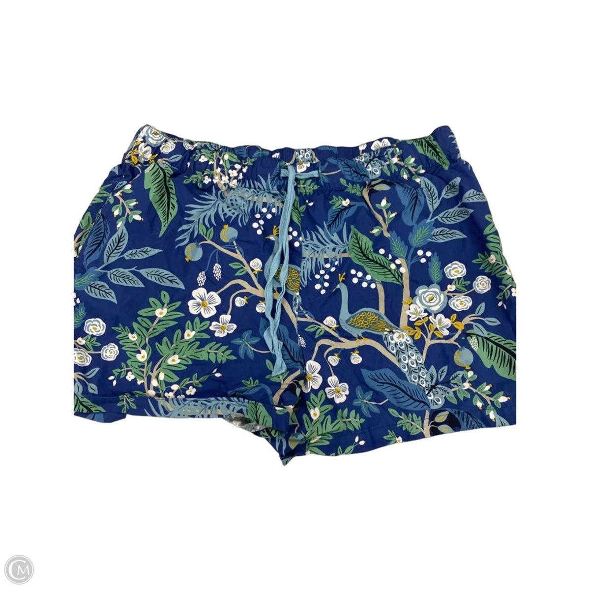 Top 2pc Short Sleeve By Cmc In Blue, Size: M