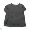 Top Long Sleeve By Threads 4 Thought In Black, Size: L