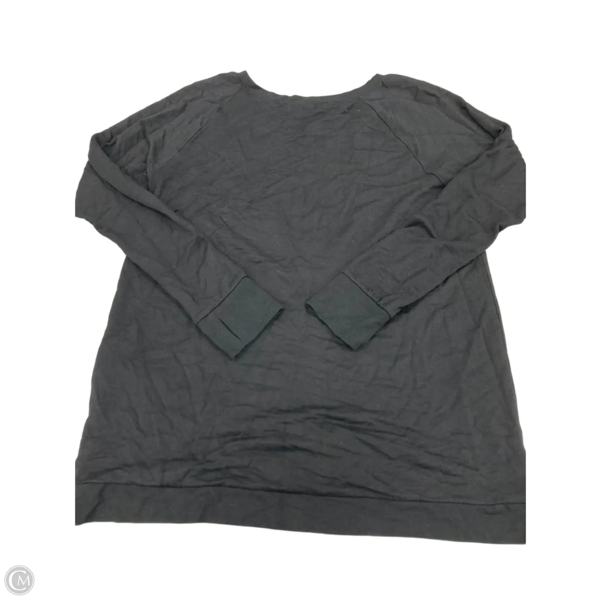 Top Long Sleeve By Threads 4 Thought In Black, Size: L