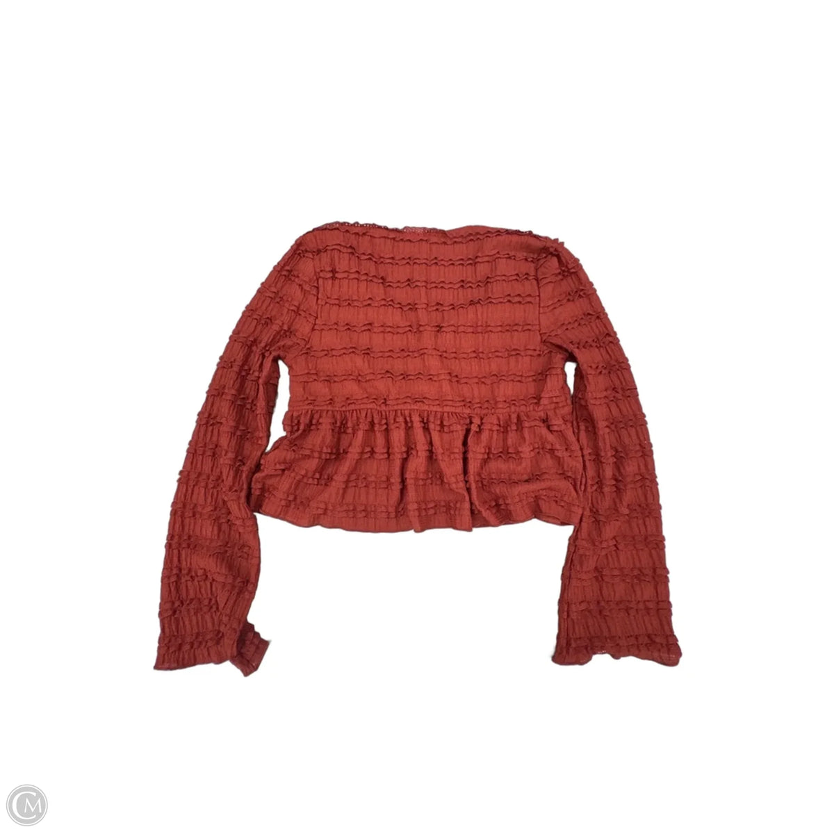 Top Long Sleeve By Altard State In Red, Size: L