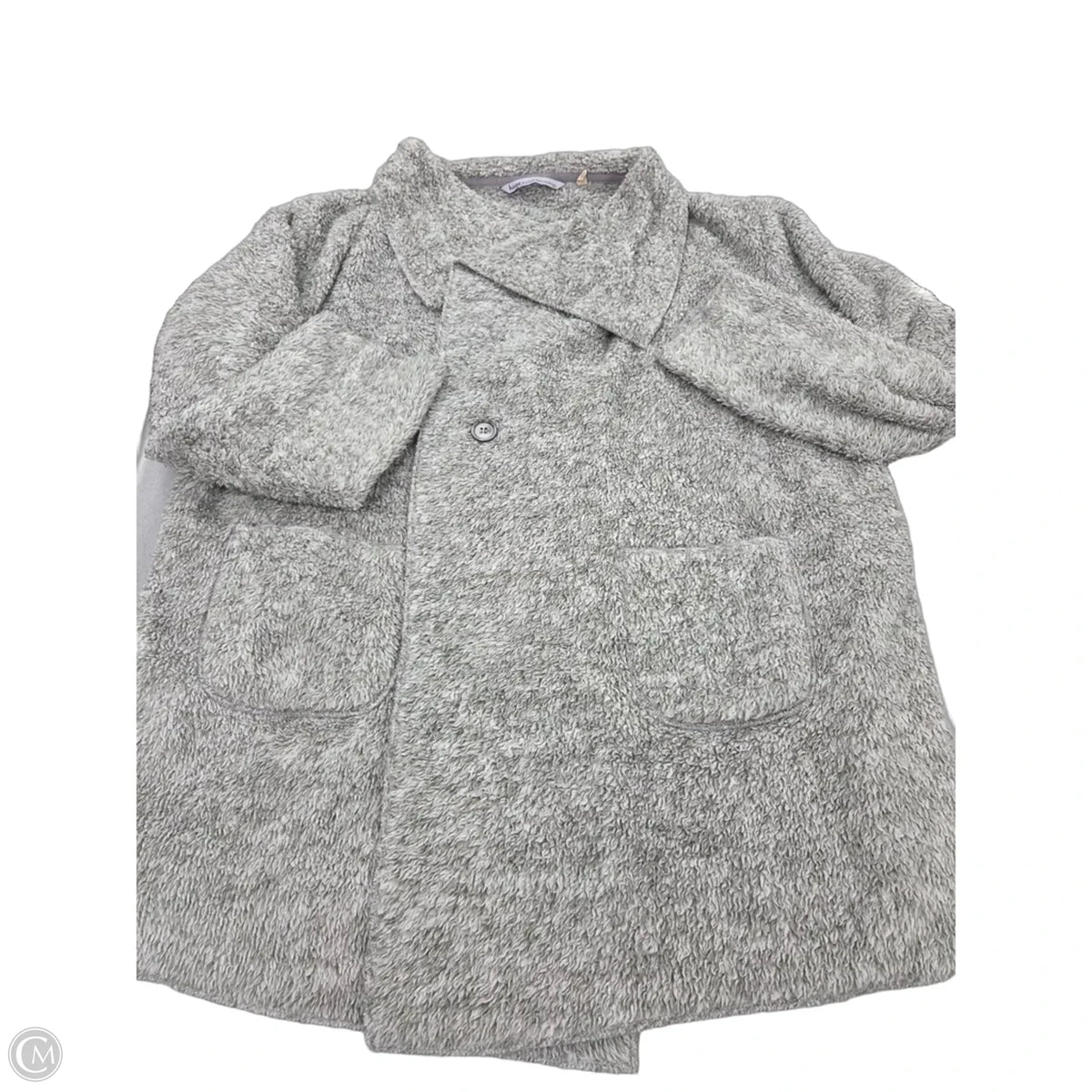 Cardigan By Soft Surroundings In Grey, Size: L